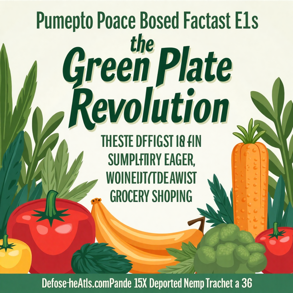 The Green Plate Revolution: Mastering Plant-Based Eating, Local Seasonal Food, and Sustainable Grocery Shopping